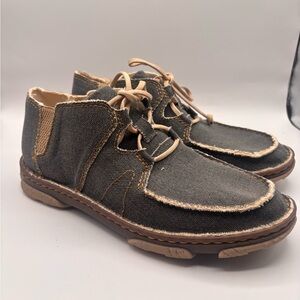 Tony Lama Nudo Lace Up Men’s Size 9 Gray Charcoal Casual Ankle Shoes TLC111